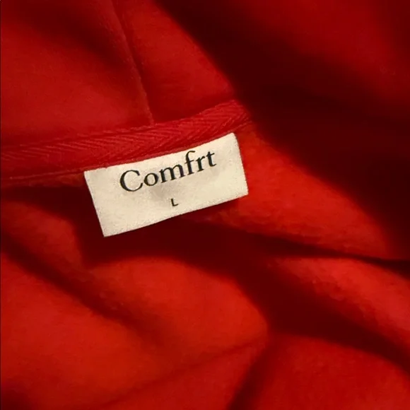 Comfrt Vibrant Red Women's Track Pants - Picture 3 of 4